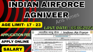 Indian Airforce Agniveer Bharti 2024